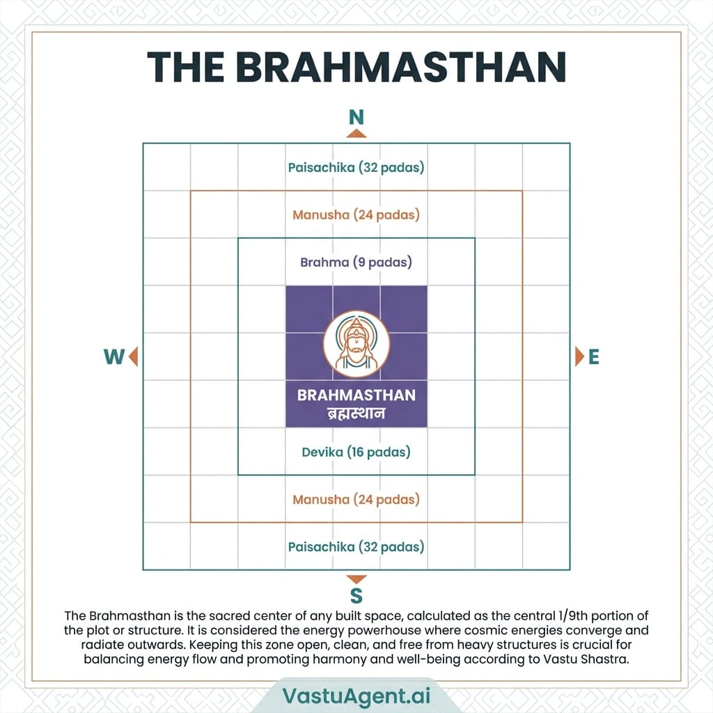 Vastu Brahmasthan: Understanding the Sacred Centre
