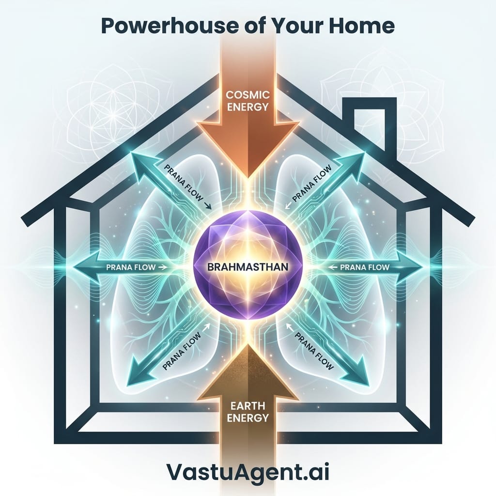 Brahmasthan the energy core of your home