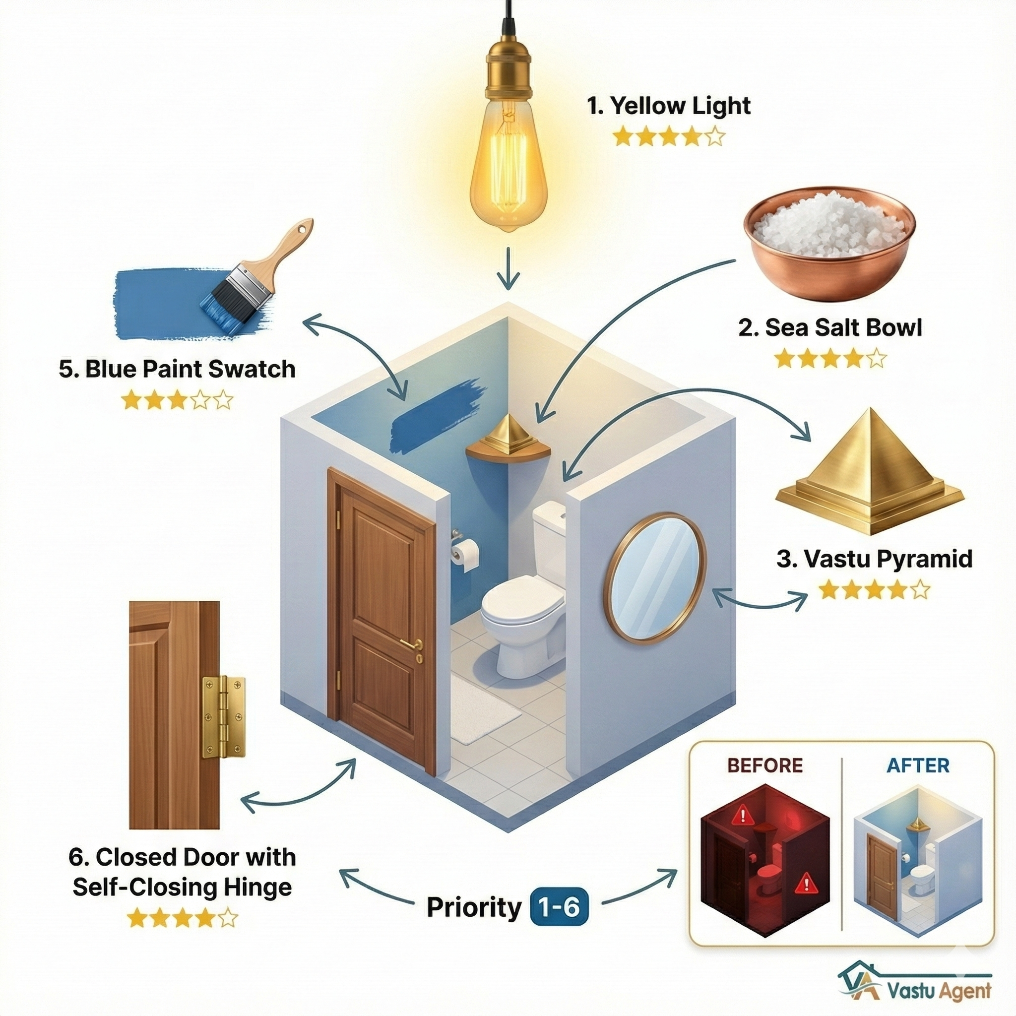 North East Toilet remedies by Vastuagent.ai