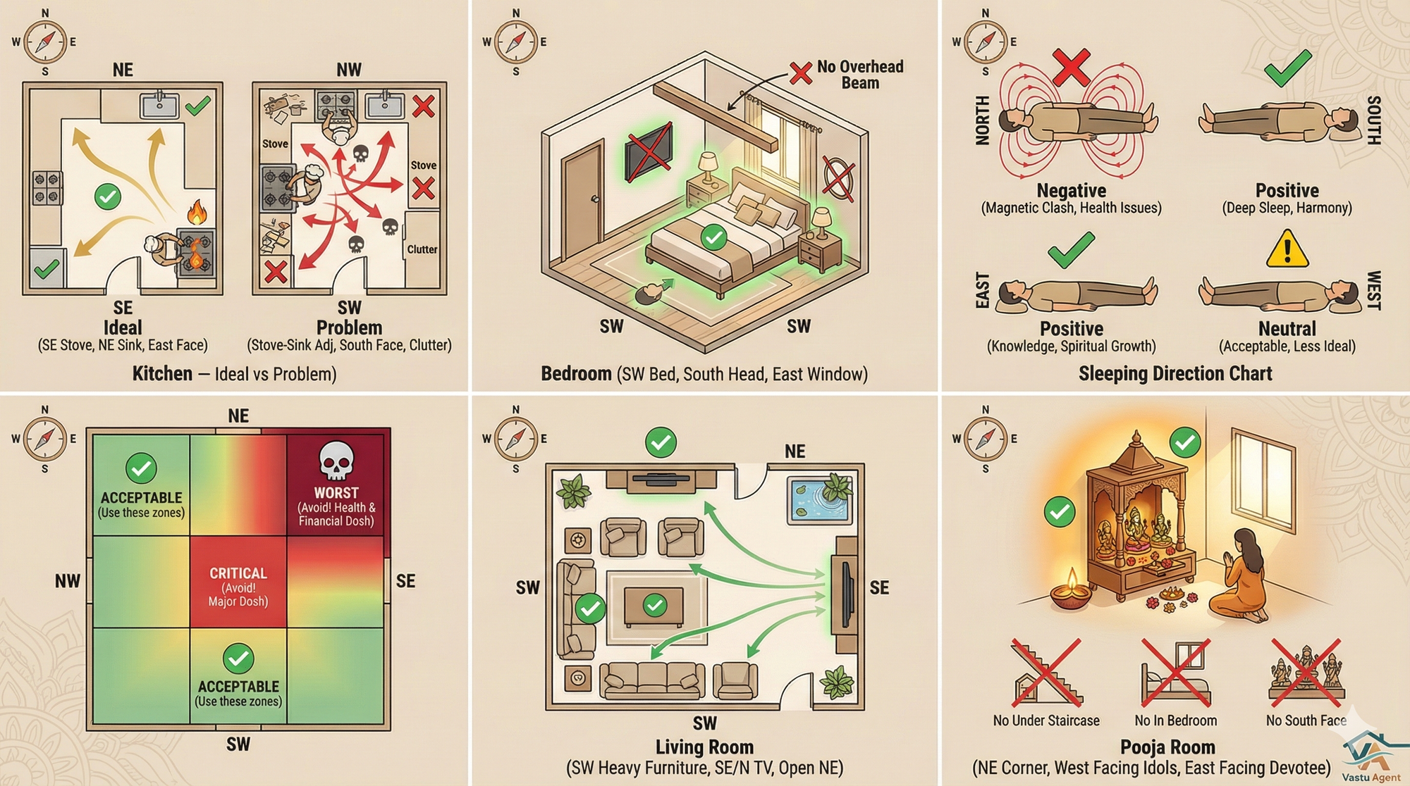 Vastu Dosh remedies by Vastuagent.ai