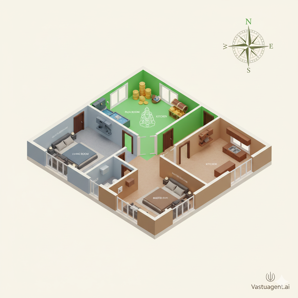 Padas in Vastu by vastuagent.ai