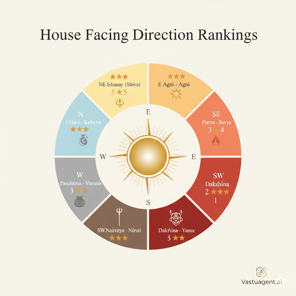 House direction rankings by Vastuagent.ai