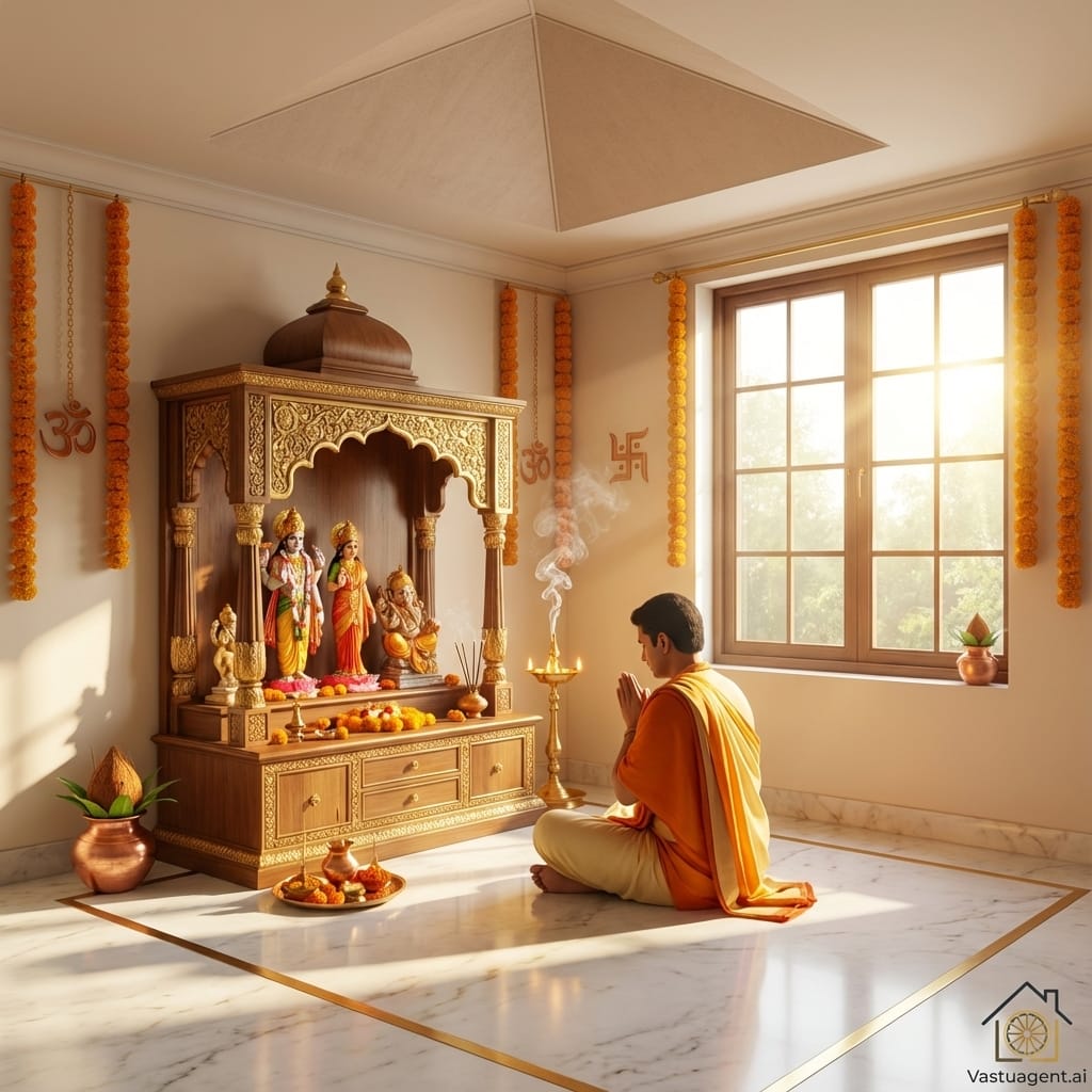 Vastu Puja Room by Vastuagent.ai