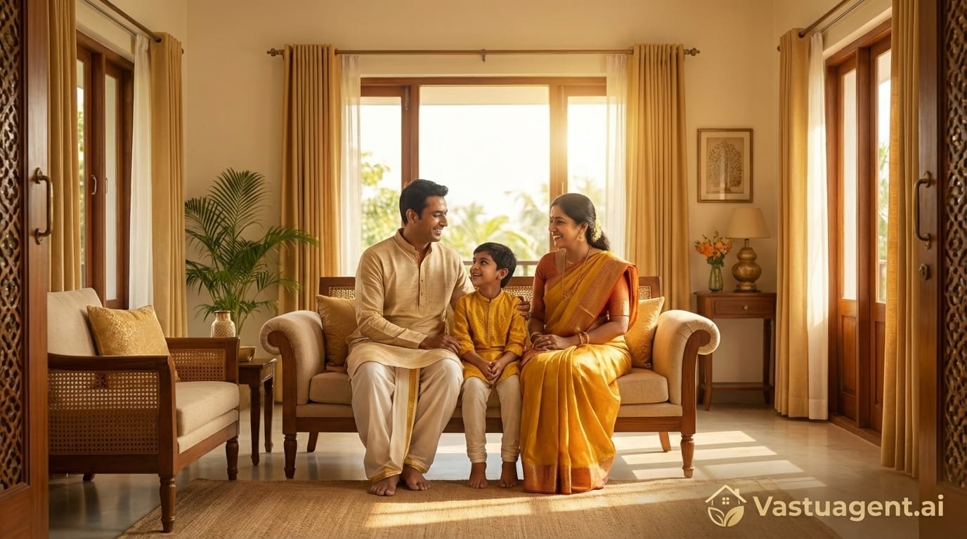 Vastu for harmonious happy family by Vastuagent.ai