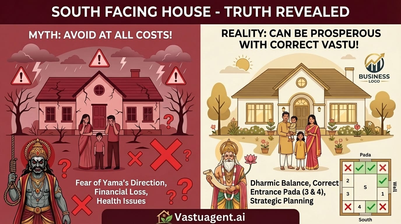 South Facing Main entrance by Vastuagent.ai