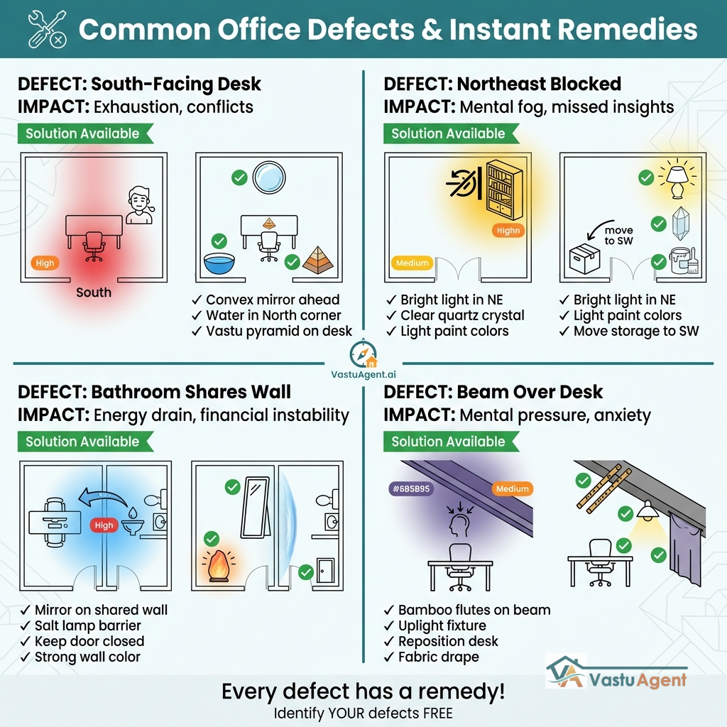 Common defects and instant remedies by Vastuagent.ai