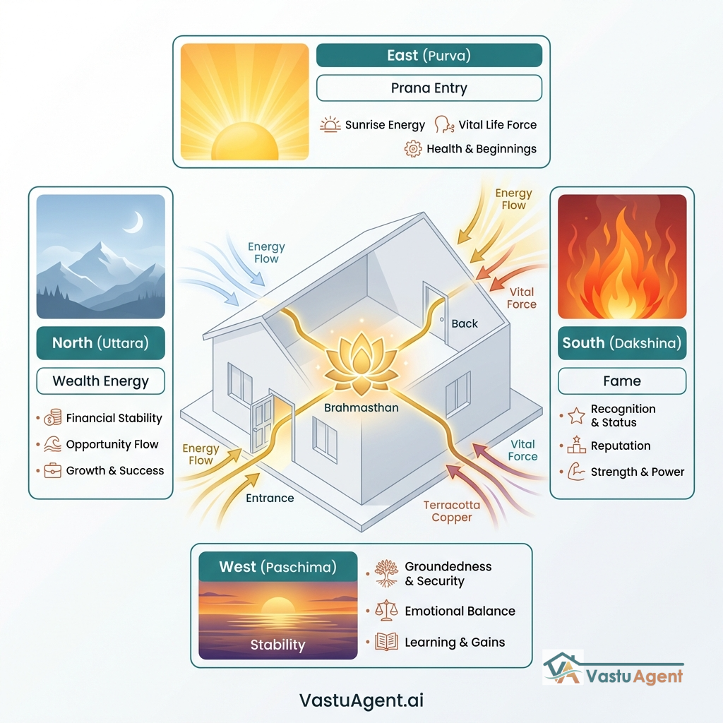 Energy Flow and the Main Entrance for Vastuagent.ai