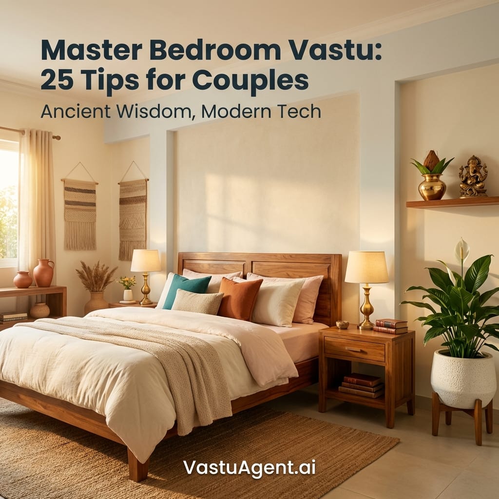 Master Bedroom Vastu: 25 Essential Tips for Couples by Vastuagent.ai
