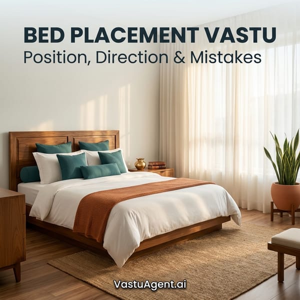 Bed Plaecment Vastu by Vastuagent.ai