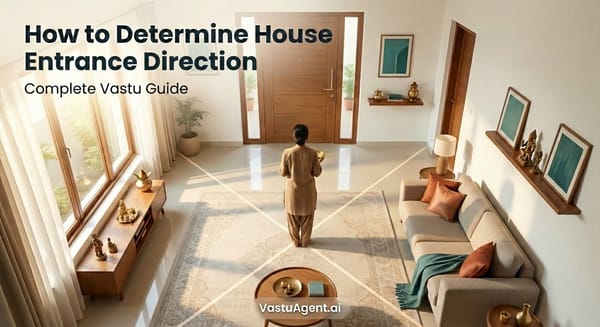 How to Determine House Facing Direction by Vastuagent.ai